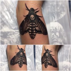 Raven's Head Tattoo