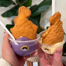 Nummy Yummy - Ube soft sevre, custard filling