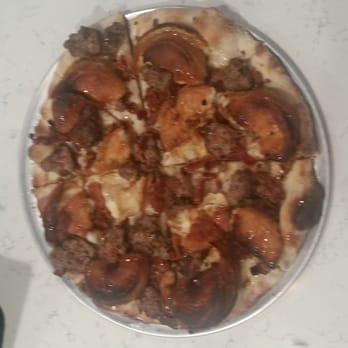 Krave It Pizza & Sandwich Joint - The "Homer Simpson" (w/o cheese) - Sandwiches Near Me - Bayside, New York Krave It Pizza & Sandwich Joint - The "Homer Simpson" (w/o cheese) - Sandwiches Near Me - Bayside, New York
