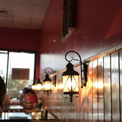 Taqueria El Mariachi - Delicious dinner by lantern light.