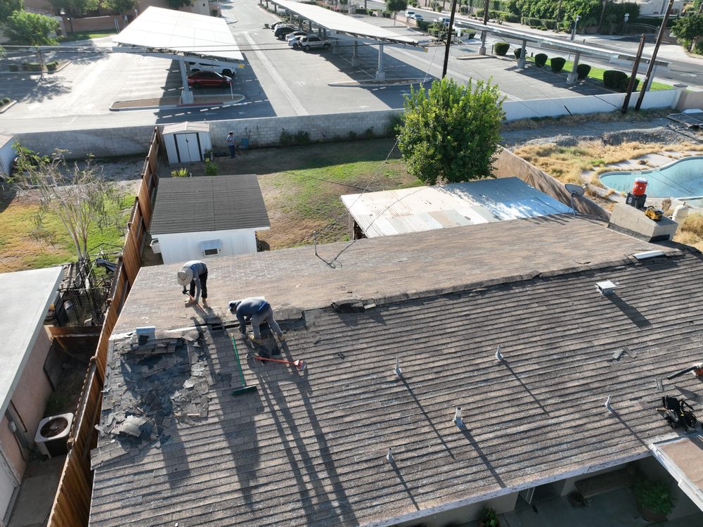 Slide of First Division Roofing