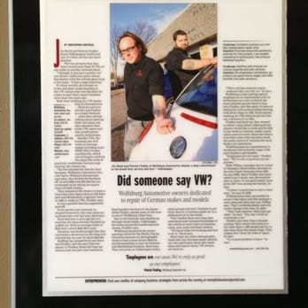 Wolfsburg Automotive - Article about how the shop got started. - Auto Repair Near Me - Memphis, Tennessee Wolfsburg Automotive - Article about how the shop got started. - Auto Repair Near Me - Memphis, Tennessee