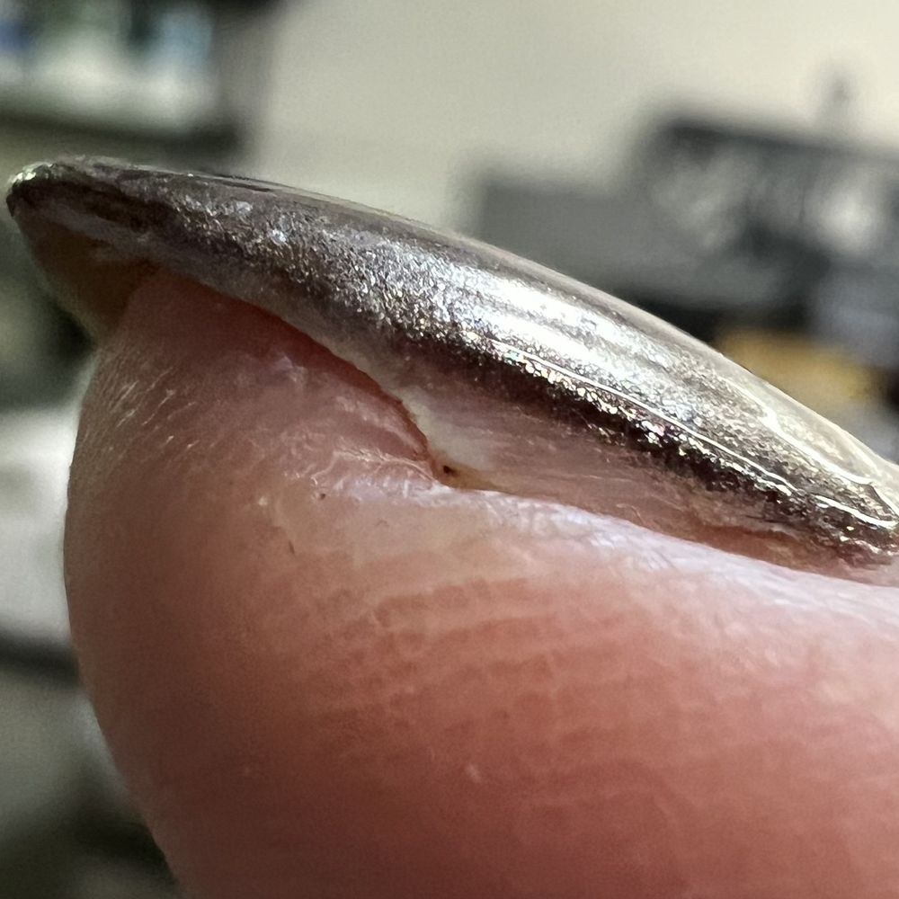 Grand Nails Lounge - Not even to the edge, which I've never had this issue - Nail Salons Near Me - Glendale, Arizona