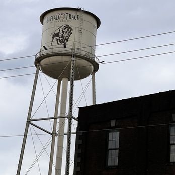 Buffalo Trace Distillery - Buffalo Trace Water Tower. - Distilleries Near Me - Frankfort, Kentucky Buffalo Trace Distillery - Buffalo Trace Water Tower. - Distilleries Near Me - Frankfort, Kentucky