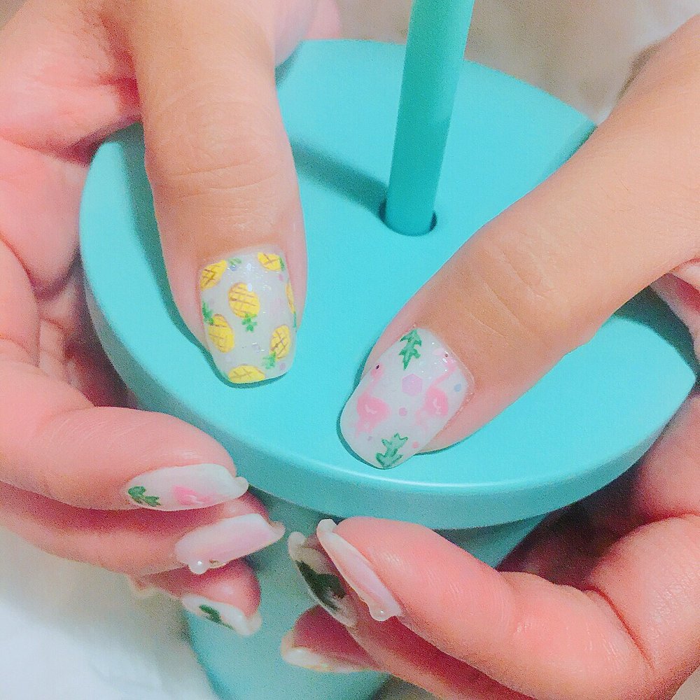 JJ Fantasy World - Pineapple and Flamingo ! Yeah - Nail Salons Near Me - Richmond, British Columbia JJ Fantasy World - Pineapple and Flamingo ! Yeah - Nail Salons Near Me - Richmond, British Columbia