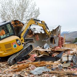 Nick’s Property Cleanup & Hauling - Our mini ex in action.