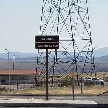 CV Kane Rest Stop - Pet area - Rest Stops Near Me - Baker, California