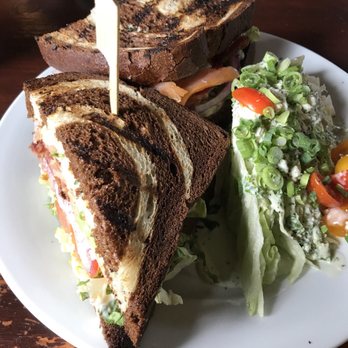 Frontier Public House - Salmon BLT - New American Near Me - Vancouver, Washington Frontier Public House - Salmon BLT - New American Near Me - Vancouver, Washington