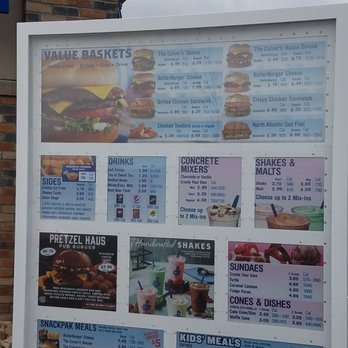 Culver's - Picture from 4/20/18 at the drivethru - Burgers Near Me - Westminster, Colorado