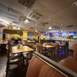 Inside seating.