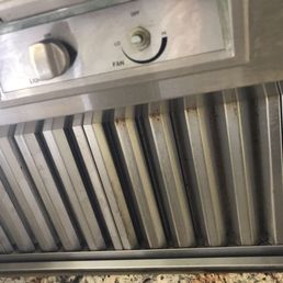 Broken knob, dirty grills after the job