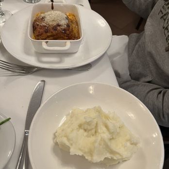 Il Corso - Lasagne all'Emiliana & side of mashed potatoes - Italian Near Me - New York, New York Il Corso - Lasagne all'Emiliana & side of mashed potatoes - Italian Near Me - New York, New York