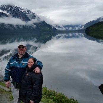 Chilkat Guides - Dawn and Alan Melamed out at Chilkat Lake. - Tours Near Me - Skagway, Alaska