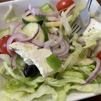 Village Grill - Lil side Greek Salad - Greek Near Me - Forest Hills, New York
