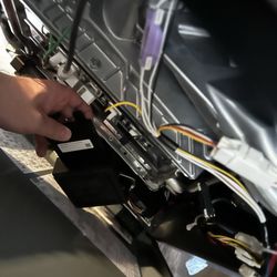Control panel loose and flopping around