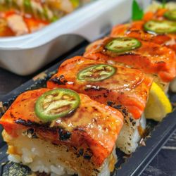 Sushi Bar Iori - Sockeye Salmon Aburi Sushi