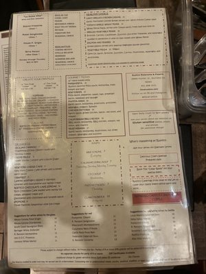 Menu photo 1 Rustico Murrieta, CA
