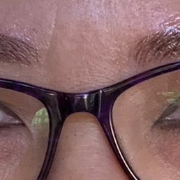 Brows done - day 1