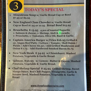 Three Italian Restaurant - Italian Near Me - Fairfield, California Three Italian Restaurant - Italian Near Me - Fairfield, California