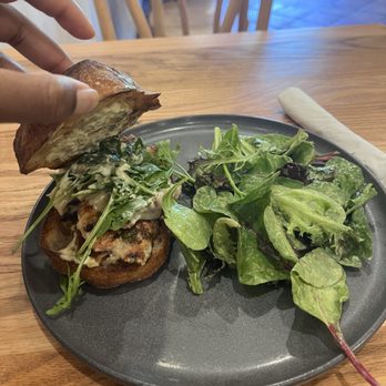ESME - grilled chicken sando (inside) - Coffee & Tea Near Me - Culver City, California ESME - grilled chicken sando (inside) - Coffee & Tea Near Me - Culver City, California