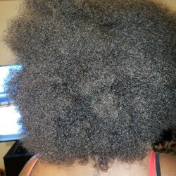 From this lovely fro... To the silk press, she has done it again! Love it!