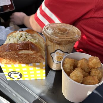 Egg Happiness - Bulgogi toast, dalgona coffee and tots - Korean Near Me - Dublin, California