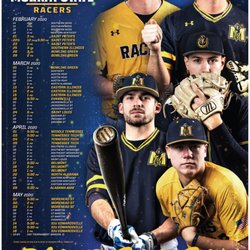 Helix Creative Studio - Baseball poster designed for Murray State University Athletics