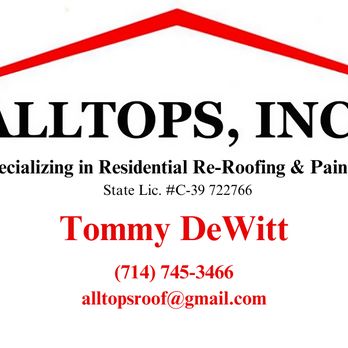All Tops - Alltops Contact Info - Roofing Near Me - Anaheim, California