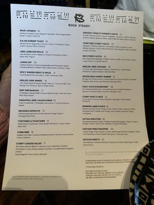 Menu photo 2 Rock Steady - Atlanta Atlanta, GA Menu photo 2 Rock Steady - Atlanta Atlanta, GA