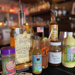 Key West Trading Co. Bourbon Bloody Marry with Key West Ingredients