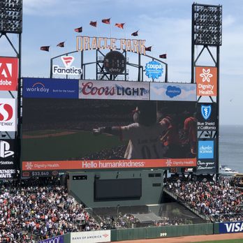 Oracle Park - #HelloHumankidness - Stadiums & Arenas Near Me - San Francisco, California