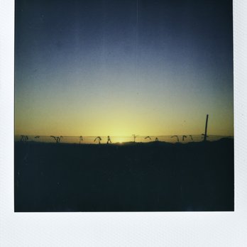 Dust City Diner - A polaroid of sunrise after falling off DCD - American Near Me - Gerlach, Nevada Dust City Diner - A polaroid of sunrise after falling off DCD - American Near Me - Gerlach, Nevada