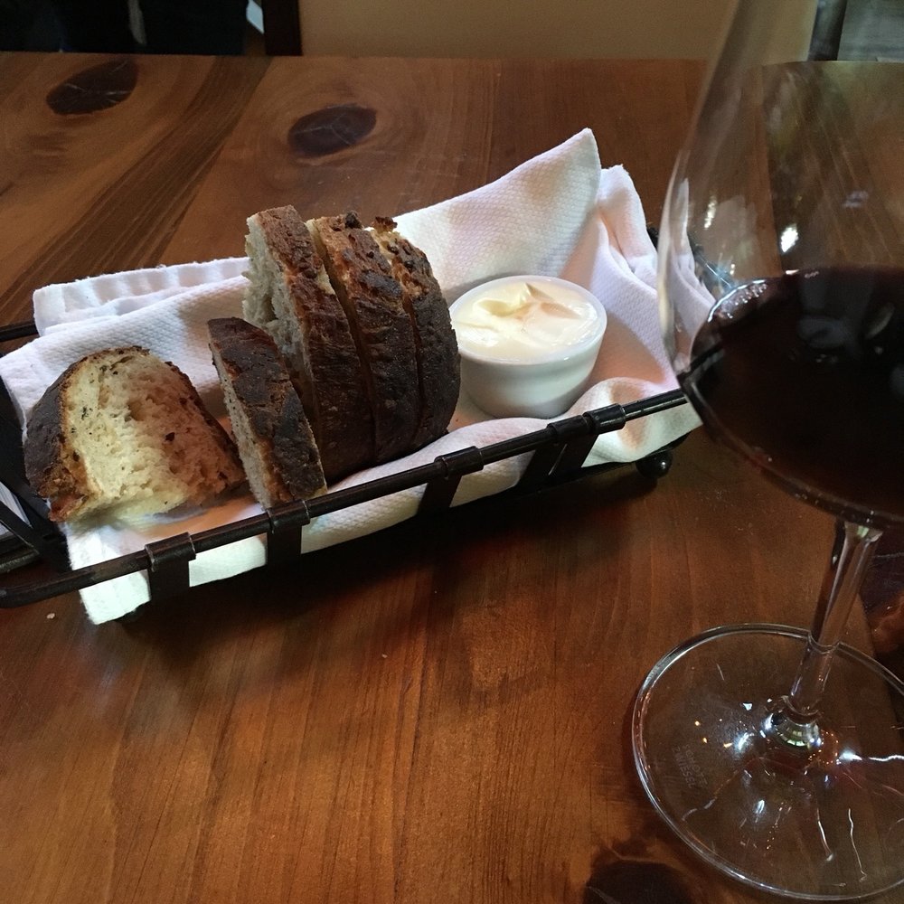 ACRE - Amazing bread/butter (with wine) - New American Near Me - Memphis, Tennessee