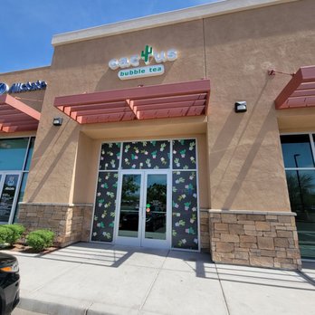 Cactus Bubble Tea - Front Entrance - Bubble Tea Near Me - Las Vegas, Nevada