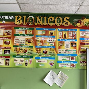 Frutibar and Bionicos - Menu - Juice Bars & Smoothies Near Me - Whittier, California Frutibar and Bionicos - Menu - Juice Bars & Smoothies Near Me - Whittier, California
