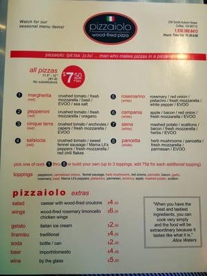 Menu photo 5 Il Pizzaiolo Wood-fired Pizza Colfax, CA Menu photo 5 Il Pizzaiolo Wood-fired Pizza Colfax, CA