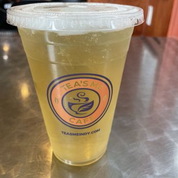 Tea's Me Cafe - Tropical Cyclone GRN with MEDIUM AGAVE Iced - Coffee & Tea Near Me - Indianapolis, Indiana