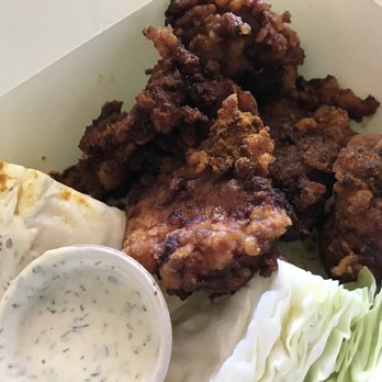 Aburaya - Fried Chicken (4 pieces plus an extra piece, $11) at Aburaya Japanese Fried Chicken in Oakland. - Izakaya Near Me - Oakland, California