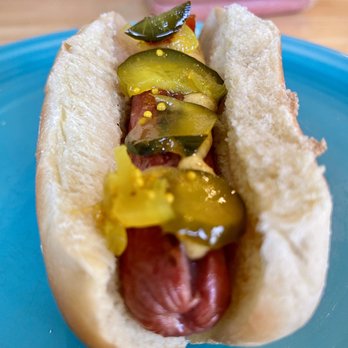 Bogner Quality Meats - Skinless beef with mustard and sweet pickles - Meat Shops Near Me - Vernon Rockville, Connecticut