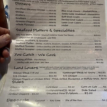 Posey's Steam Room & Oyster Bar - Menu - Seafood Near Me - Panacea, Florida Posey's Steam Room & Oyster Bar - Menu - Seafood Near Me - Panacea, Florida