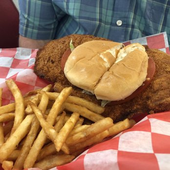The Spot Restaurant - Pork Tenderloin Sandwich - American Near Me - Sidney, Ohio