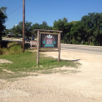 Taqueria San Juan - Sign at the bottom of the hill in downtown Leakey - Mexican Near Me - Leakey, Texas Taqueria San Juan - Sign at the bottom of the hill in downtown Leakey - Mexican Near Me - Leakey, Texas