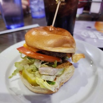 Main Event Tempe - Cheese burgers from the platter - Arcades Near Me - Tempe, Arizona