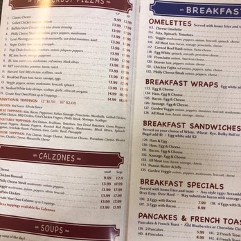 Boston Crust - Menu - Italian Near Me - Boston, Massachusetts