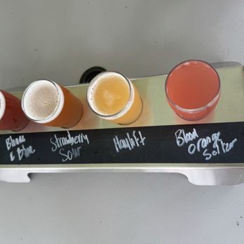 Big Inlet Brewing - Beer flight - Breweries Near Me - Mayville, New York Big Inlet Brewing - Beer flight - Breweries Near Me - Mayville, New York