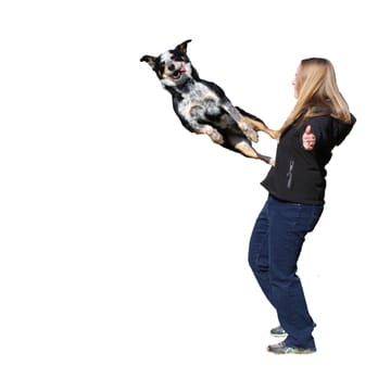 LEDR Dog Training - Laura and trick dog, Jake - Pet Training Near Me