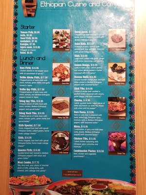 Menu photo 2 Yegna Ethiopian Cuisine Calgary, AB Menu photo 2 Yegna Ethiopian Cuisine Calgary, AB