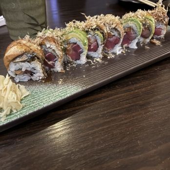 Ukai Japanese Bistro - Sushi roll ordered ala carte I think it was a hurricane roll - Japanese Near Me - San Ramon, California Ukai Japanese Bistro - Sushi roll ordered ala carte I think it was a hurricane roll - Japanese Near Me - San Ramon, California
