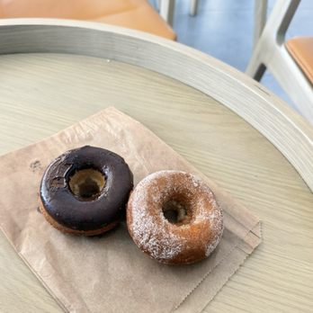 Reborn Coffee - Chocolate and Churro Donut (v) - Coffee & Tea Near Me - Diamond Bar, California