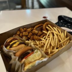 Joe’s Burgers - The goods. It tasted great.